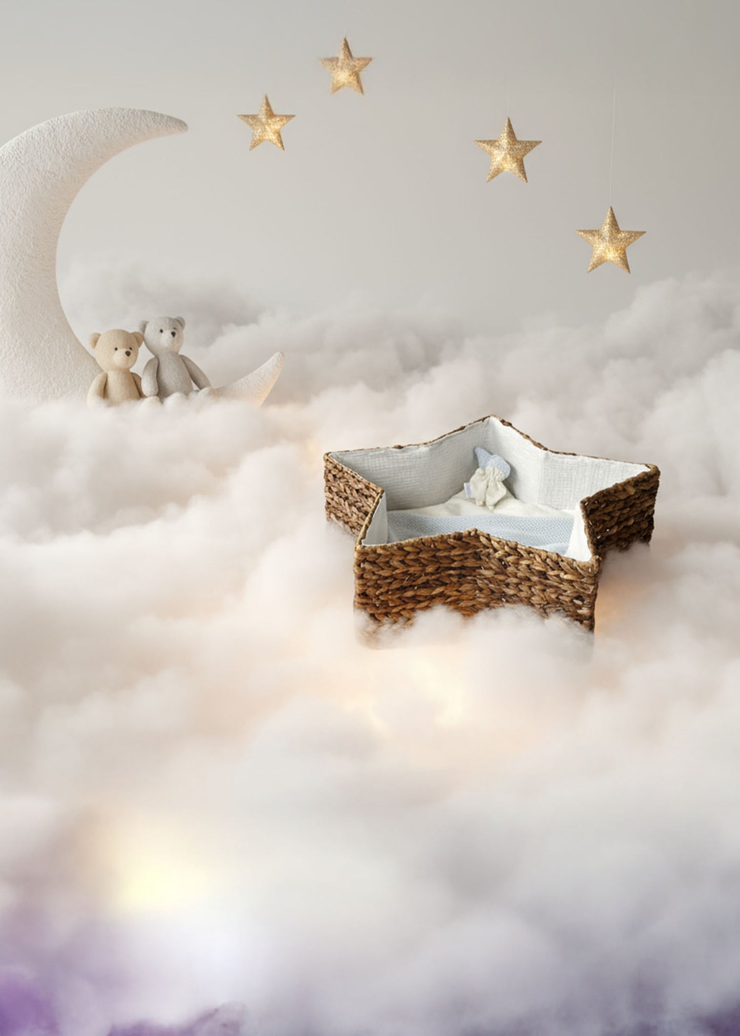 Uitvaartmandje Little star