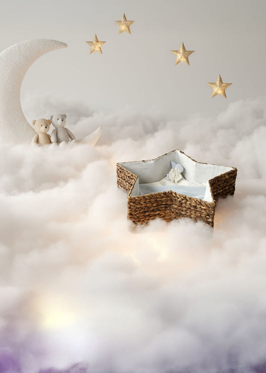 Uitvaartmandje Little star